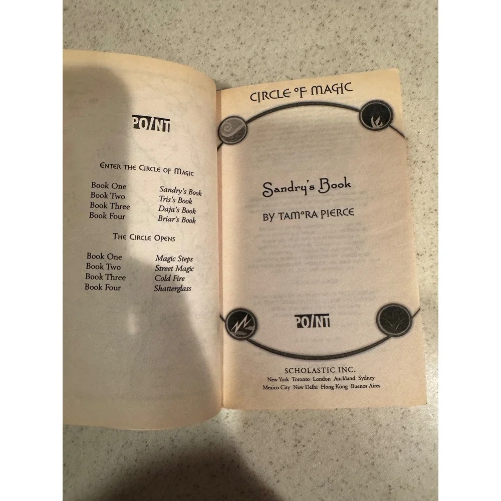 Scholastic sandry book